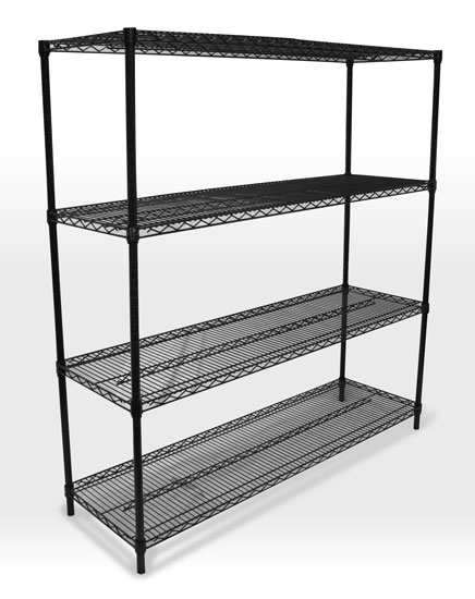 Buy a Black Wire Shelving Unit now