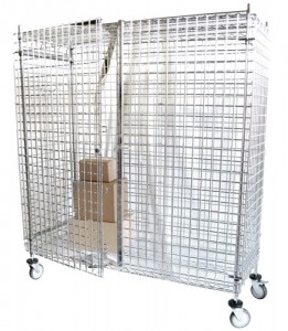 Wire security cabinets are excellent for keeping items safe and well vented