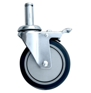 caster wheel for wire shelving units
