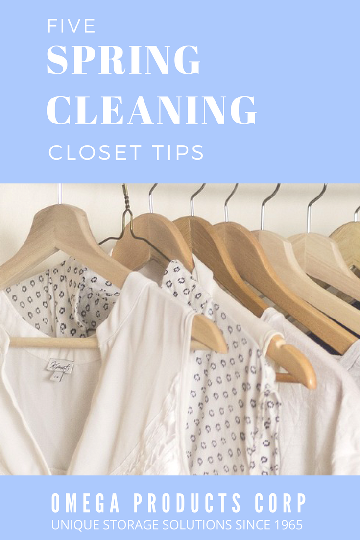 5 tips for cleaning out your closet