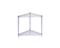 2-tier chrome wire shelving unit