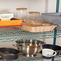 4-tier freezer wire shelving unit 72W x 36D inches - view 6