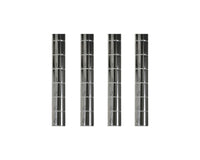 4-tier solid stainless steel mobile truck - view 4
