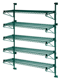freezer wall mount wire shelving kit