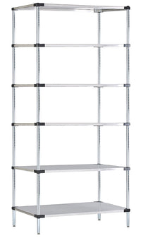 6-tier solid stainless steel mobile truck - view 2