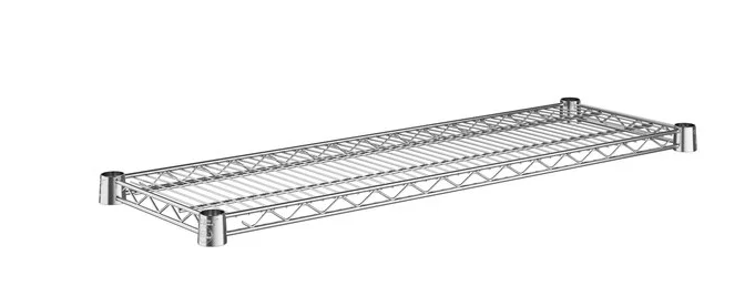 18" Deep x 24" Wide x 39" High 2 Tier Chrome Wire Utility Cart