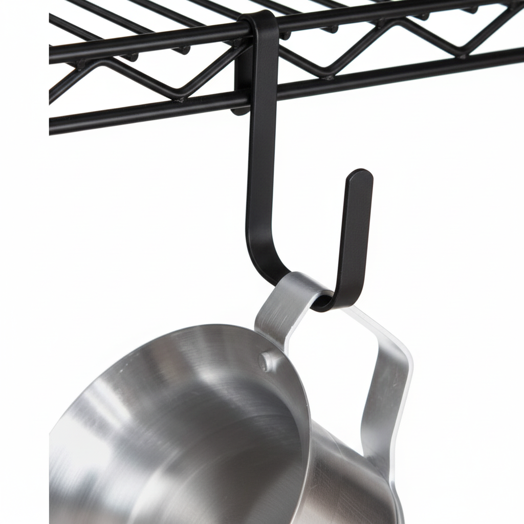 Black Snap Hook and Shelf