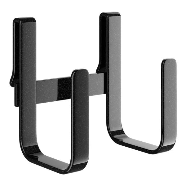 black  snap hook for wire shelving