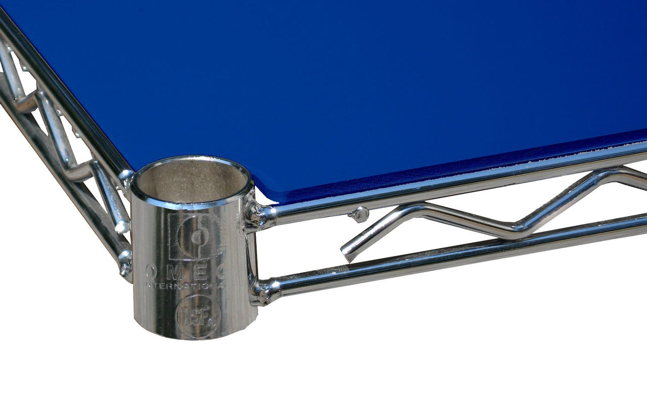 blue wire shelf liner mat - view 2