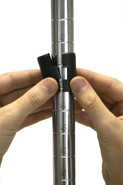 3-tier chrome mobile wire shelf truck 30W x 24D inches - view 2