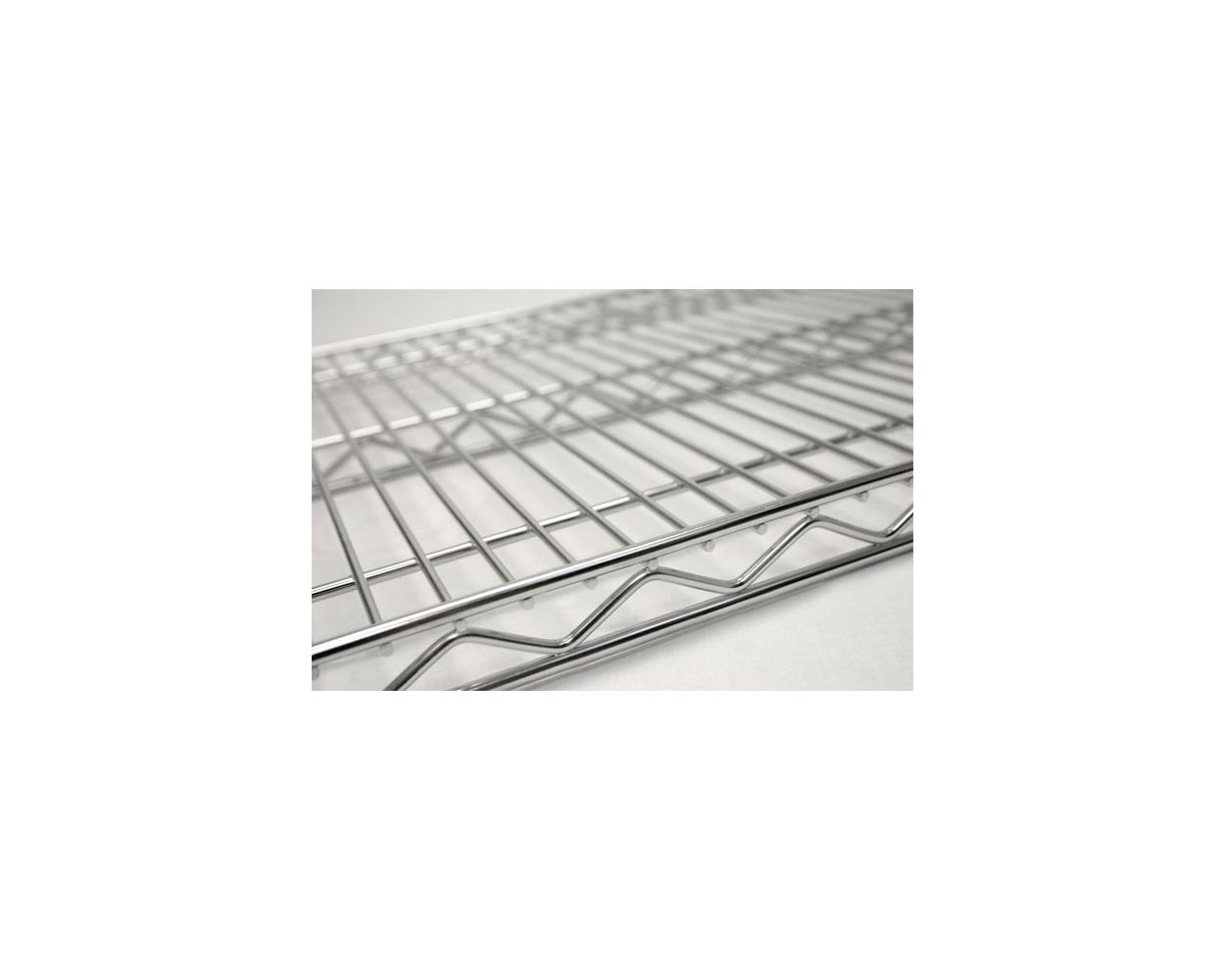 6-tier chrome wire shelving unit 30W x 14D inches - view 3