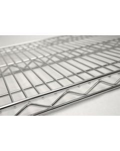 chrome mobile wire security cage 48W x 14D inches - view 3
