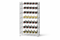 Chrome Single Wine Rack