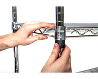 chrome wire shelving accessory - view 2