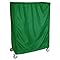 clear cart cover for wire shelving 24W x 12D x 86H inches - view 2