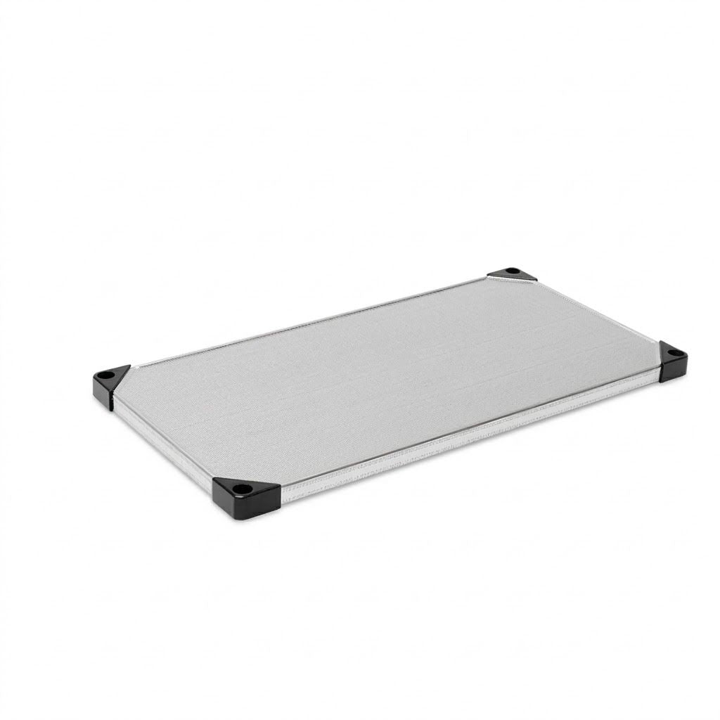 Individual solid galvanized shelf