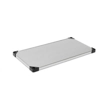 Individual solid galvanized shelf