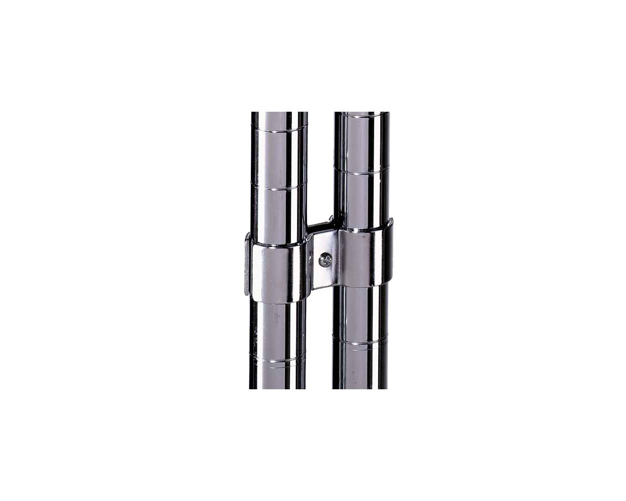 chrome wire shelving posts 4-pack
