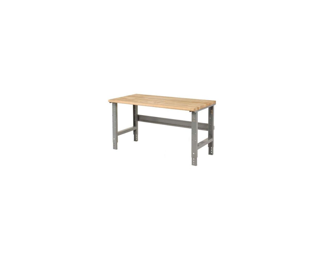 Maple Butcher Block Work Benches With Flared Legs By Omega Products